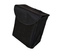 Diheohg Cuadrado con tapa para colgar paños de bicicleta, cesta plegable para bicicleta, accesorio para bicicleta