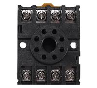 Diheohg Diheohg (R) PF083A - Relé de 8 pines de 8 pines, conector PF083A, color negro
