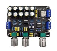 Diheohg Dual NE5532 - Preamplificador de sonido intercambiable de audio para ajustar los niveles de graves, preamplificador, regla de preamplificador, preamplificador
