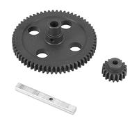 Diheohg Espolín principal engranaje 62T reductor 0015 para 12428 12423 1/12 RC Auto Crawler corto inserción camión actualización piezas
