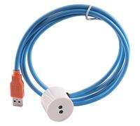 Diheohg IEC62056-21 IEC1107 - Cable adaptador magnético de infrarrojos cercano para contadores de electricidad, contadores de gas, datos de lectura de contadores de agua