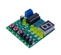 Diheohg Indicador de decodificación, kit de formación y enseñanza para la fabricación de piezas sueltas en electrónica, simulación de habilidades de ajuste de sudor DIY