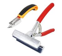 Diheohg Juego de pinzas de lona y extractor de grapas de acero inoxidable anticorrosión y tensor de lona