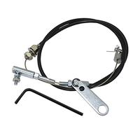 Diheohg Kit de 24 cables de acelerador universales con soporte para carburador Hot Rod Rat SB Carter