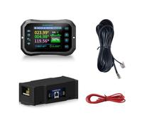 Diheohg KM140F WiFi Coulomb-Meter 400A Volt-Amperímetro Power RV Comprobador de capacidad de batería Monitor para todas las pilas