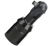 Diheohg Llave de trinquete cabeza 3/8 cuadrado de accionamiento 10 mm carga pesada para trinquete eléctrico inalámbrico llave herramienta industrial