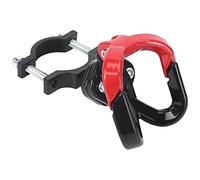 Diheohg Patinete eléctrico bolsa de aluminio doble gancho para Max G30 Roller ropa Bügel gadget garra rojo