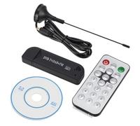 Diheohg Receptor USB 2.0 FM SDR Dongle Digital TV Tuner Stick Receptor para grabación y reproducción en tiempo real, duradero