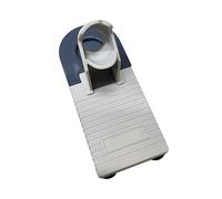 Diheohg Soporte de pistola de pegamento caliente de plástico, base para pistola de pegamento caliente, soporte, organizador, manualidades, herramientas, estante de almacenamiento, piezas de repuesto