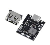 Diheohg Tipo C USB 5 V 2 A Boost Convertidor Step-Up Módulo de Potencia Batería de Litio Cargador DIY Cargador Fácil de Usar, Sin Soldadura
