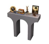 DIHRVTHC Mesa recibidor de Madera Resistente, Elegante y Funcional, Adecuada para la organización de Llaves, Bolsos, Plantas y Elementos Decorativos(Gray,100cm)