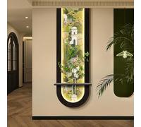 DIHRVTHC Wall Hanging Decoración de Pared Tapiz Boho de Macramé para Hogar, Salón o Dormitorio,Elegante tejido artesanal ideal para sala, dormitorio o entrada(Style-g,12.9 * 39.3in)