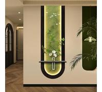 DIHRVTHC Wall Hanging Decoración de Pared Tapiz Boho de Macramé para Hogar, Salón o Dormitorio,Elegante tejido artesanal ideal para sala, dormitorio o entrada(Style-t,12.9 * 39.3in)