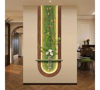 DIHRVTHC Wall Hanging Decoración de Pared Tapiz Boho de Macramé para Hogar, Salón o Dormitorio,Elegante tejido artesanal ideal para sala, dormitorio o entrada(Style-s,19.6 * 59in)