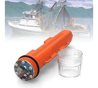 DIHUAN Boya de posicionamiento AIS, Baliza marítimo GPS, con Funciones de Advertencia y Seguimiento, clasificación IPX7 de Resistencia al Agua, Adecuado para Pesca, Yates y acuicultura Marina