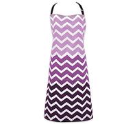 DII 100% algodón Ajustable, Morado, Delantal