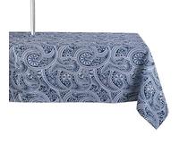 DII Blue Paisley, poliéster, Paisley Azul., 60x84 w/Zipper