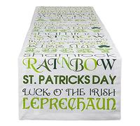 DII Camino de Mesa de la colección del Día de San Patricio, 14 x 108 Pulgadas