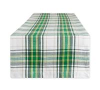 DII Camino de Mesa de la colección del Día de San Patricio, 14 x 72 Pulgadas, diseño de Cuadros de San Patricio