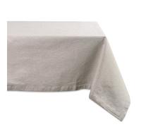 DII Chambray Kitchen Colección de Mesa de Cocina, Algodón, Natural, 104 x 60 Inch (Rectangular)