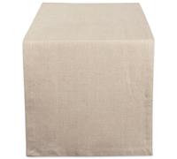 DII Chambray Kitchen Tabletop Collection, Camino de Mesa Natural, 14x108
