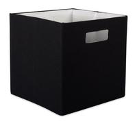 DII Colecciσn de almacenamiento Poly-Cube Lado rνgido plegable Sσlido Grande Negro
