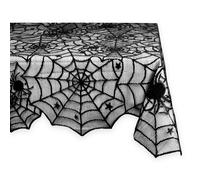 DII COLECCIΣN DE MABACHA DE LA PAGA NEGRA DII Decoraciσn de Halloween Tablecloth 54x72 Spider Web