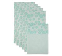 DII Colecciσn de revestimientos para frigorνfico, no adhesivo, cortado a medida, 12 x 24, Aqua Dahlia, 6 piezas