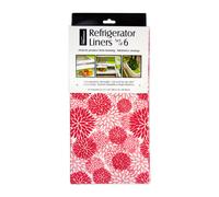 DII Colecciσn de revestimientos para frigorνfico, no adhesivo, cortado a medida, 12 x 24, color rojo tango, 6 piezas