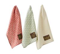DII Colecciσn de toallas de cocina de Acciσn de Gracias y otoρo, juego de toallas decorativas adornadas, 18x28, otoρo rϊstico, 3 unidades