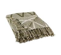 DII Colección Manta de Algodón, Verde, 50x60