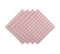 DII Gingham Check, rosa, servilleta