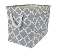 DII Home Essentials poliéster, Gray Lattice, Small
