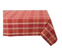 DII Kitchen Collection - Camino de Mesa (14x72 cm), Color Blanco y Negro, Otoño Especias Cuadros, Tablecloth - 60 x 84