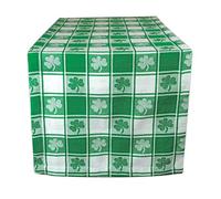 DII Mantel 100% algodón, Lavable a máquina, Cena, otoño y Halloween, Trébol, Table Runner