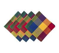 DII Mantel 100% algodón Lavable a máquina para Verano/Picnic, algodón, Summer Check, Napkin