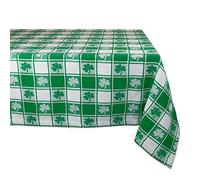 DII Mantel, algodón, Shamrock Check, 52x52