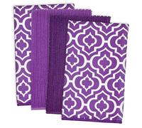DII Paño de Cocina de Microfibra para Limpieza, Lavado, Secado, Ultra Absorbente, 40,6 x 48,2 cm (Juego de 4)