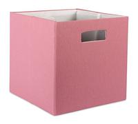 DII Poly-Cube Storage Collection - Colección de almacenamiento de lados duros, plegable, sólido, pequeño, rosa