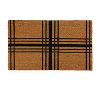 DII Tapete geométrico Moderno de Fibra de Coco Natural para Exteriores, decoración para Porche, 43,18 x 73,66 cm, Cuadros de Granja