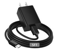 DIIMO - Cargador para Roku Streaming Stick, Voice Remote Pro, Express Plus, Premier/Plus (no para Streaming Stick Plus y Ultra) cargador de carga micro USB de 10 W, cable de 5 pies