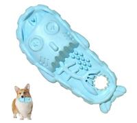 DiiWmme Juguete indestructible para perros masticadores agresivos, juguete masticable de goma resistente para perros pequeños y medianos, limpieza de dientes, alivio del aburrimiento y salud dental