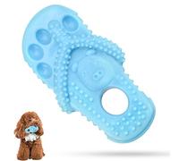 DiiWmme Juguete indestructible para perros masticadores agresivos, juguete masticable de goma resistente para perros pequeños y medianos, limpieza de dientes, alivio del aburrimiento y salud dental