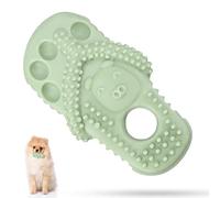 DiiWmme Juguete indestructible para perros masticadores agresivos, juguete masticable de goma resistente para perros pequeños y medianos, limpieza de dientes, alivio del aburrimiento y salud dental