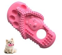 DiiWmme Juguete indestructible para perros masticadores agresivos, juguete masticable de goma resistente para perros pequeños y medianos, limpieza de dientes, alivio del aburrimiento y salud dental