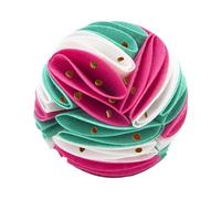 DiiWmme Pelota de olfateo para perros, bola interactiva de 15 cm para perros, pelota de juguete suave para perros, estimulante para el cerebro, juguetes de rompecabezas para perros pequeños y medianos