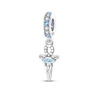 Dije colgante de cruz Ankh, accesorio de pulsera con dijes de plata esterlina 925, collar de pulsera Pandora compatible con, regalo para mujeres