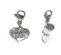 Dije de clip, construye tu propia pulsera, bolso, bolso, mensaje, inspirador, llavero, tirador de cremallera, joyería, Metal