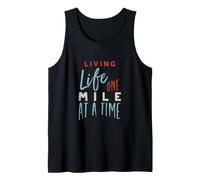 Dije de Vida Divertido, Corredor de Larga Distancia, Viaje por Carretera Camiseta sin Mangas