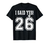 ¡Dije Que sí! 2026 Future Bride To Be Engagement Bachelorette Camiseta